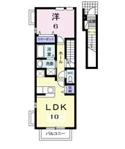 キュートK・T Bの間取り画像