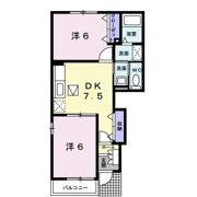 ベルクラールAの間取り画像