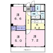 グランヒルズ北上Aの間取り画像