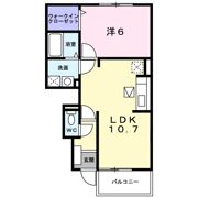 ブルージュ Ⅱ棟の間取り画像