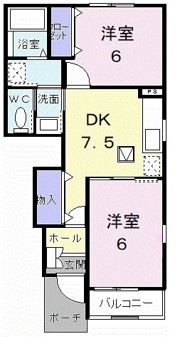 リッチモンドEの間取り画像