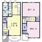 クレイン アライトⅠの間取り画像