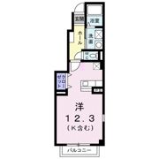 ウィスタリアBの間取り画像