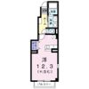 ウィスタリアBの間取り画像