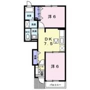 メゾン・エスポワール Bの間取り画像