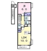 カルア千成の間取り画像