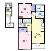 フローラルメゾンM Ⅰの間取り画像