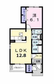 トワニー・K Ⅱ棟の間取り画像
