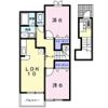 アルモニ－Ⅱの間取り画像