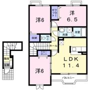 ハミングバーズの間取り画像