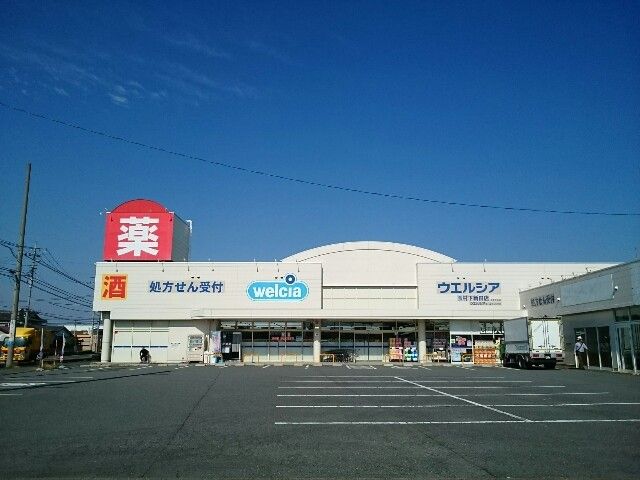 近くのウエルシア玉村下新田店まで1,900m（徒歩24分）