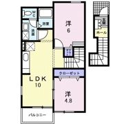ポラリス 弐番館の間取り画像