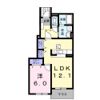 ヒューゲル プラースⅡの間取り画像