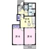 シャンポワール舞木Aの間取り画像