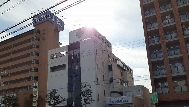近くの病院まで600m（徒歩8分）