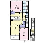 グラシオッソBの間取り画像