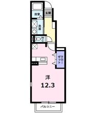 アポロUS A棟の間取り画像