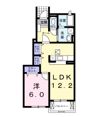 メゾン双鶴Dの間取り画像