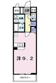 ジュネス里中の間取り画像