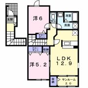 ウッディ・コートⅠの間取り画像