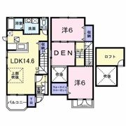 ヒルトップレジデンスの間取り画像