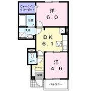 ベルソレイユ Ⅱの間取り画像
