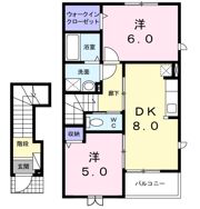 ベルソレイユ Ⅱの間取り画像