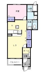 エスペランサ江村Dの間取り画像