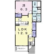 ディオールⅡの間取り画像