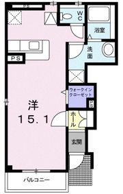 サニーレジデンス Bの間取り画像