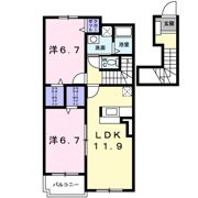 Richesse Ⅰの間取り画像