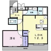 フェルマータⅢの間取り画像