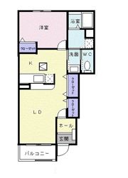 パーシモンⅠの間取り画像