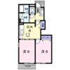 グレース上河原Bの間取り画像