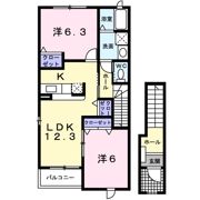 アルドーレの間取り画像