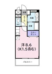 キャッスル コートAの間取り画像