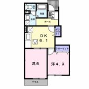 クレストールS．K・Ⅰの間取り画像
