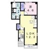 エクスガーデンⅠの間取り画像