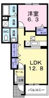 サンプラザBの間取り画像