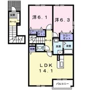 ロハスガーデンの間取り画像