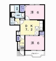 ヌフ テランの間取り画像