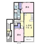 セピアコートS Bの間取り画像