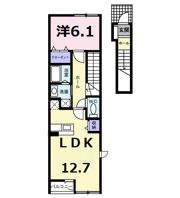 リベラル K2の間取り画像
