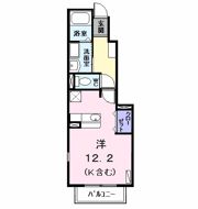 フル－ヴ菊水Ⅰの間取り画像