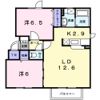 ジェルメメゾンの間取り画像
