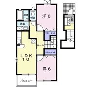 プリムローズ Kの間取り画像