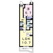 プロムナードKの間取り画像