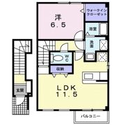 オベルジーヌの間取り画像