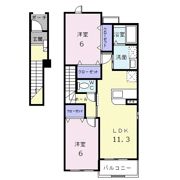 ヴィラ・グリーンの間取り画像