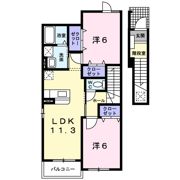 ヴァン・ルミエール Ⅰの間取り画像